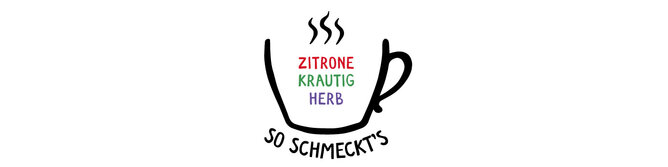 Grafik von der Sensoriktasse gefüllt mit Zitrone, krautig, herb. | © SONNENTOR