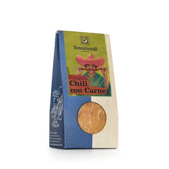 Rodriguez' Chili con Carne-Gewürz bio, 40 g