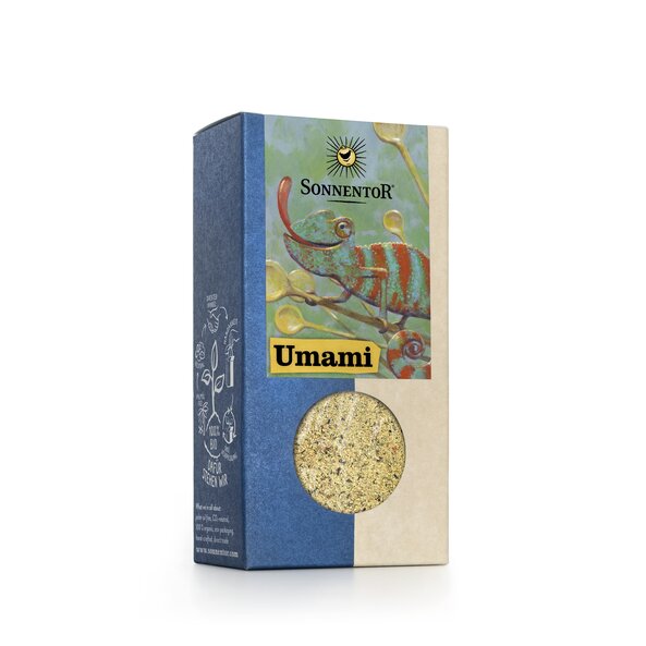 Umami Gewürzzubereitung bio 60 g, Packung | © SONNENTOR