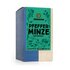 Pfefferminze Tee im Kannebeutel - Verpackung mit kleinen Illustrationen der Pfefferminze