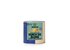 Durch die Blume® Blütenmischung bio 25 g, Gastrodose klein Flowers in yellow, pink and orange can be seen drawn on the turquoise label on the small gastro can.