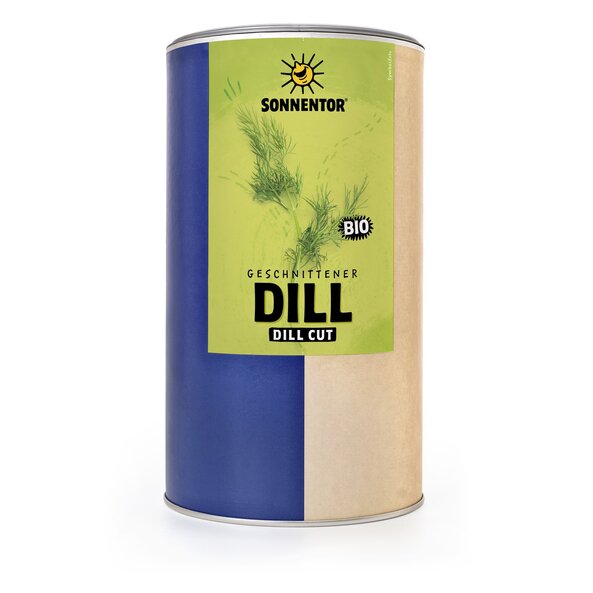 Dill geschnitten bio 140 g, Gastrodose groß Dill geschnitten bio 140 g, Gastrodose groß