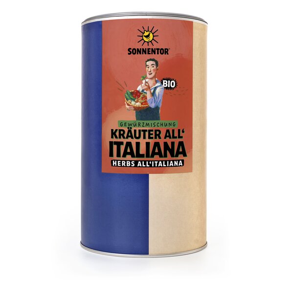 Kräuter all'Italiana geschnitten bio 200 g, Gastrodose groß Kräuter all'Italiana geschnitten bio 200 g, Gastrodose groß